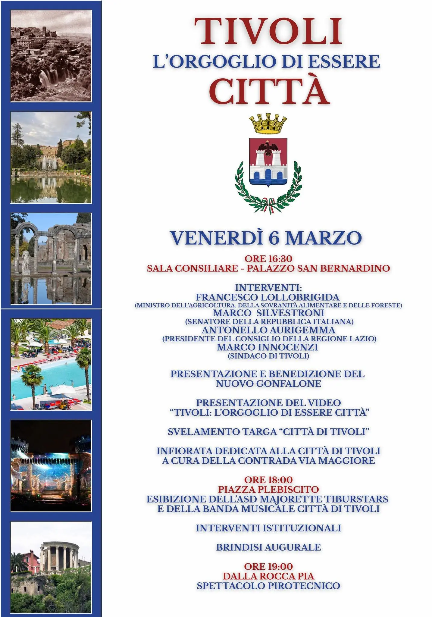 Immagine di Tivoli l'orgoglio di essere Città