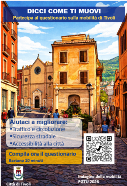 Immagine di Tivoli avvia il Piano Generale del Traffico Urbano: al via il percorso per migliorare la mobilità cittadina
